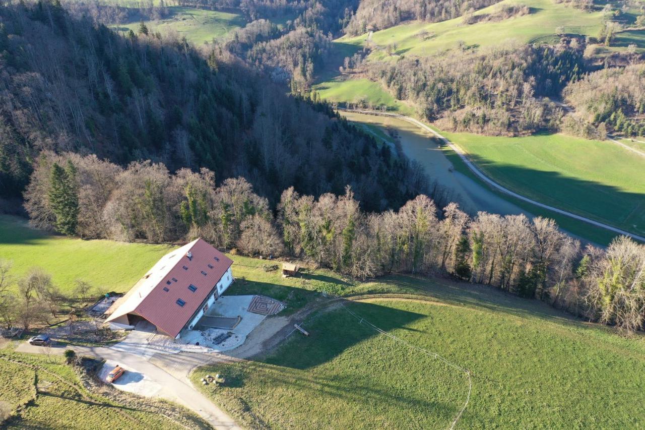 La Joux Chaupe Apartamento Saint-Ursanne Exterior foto